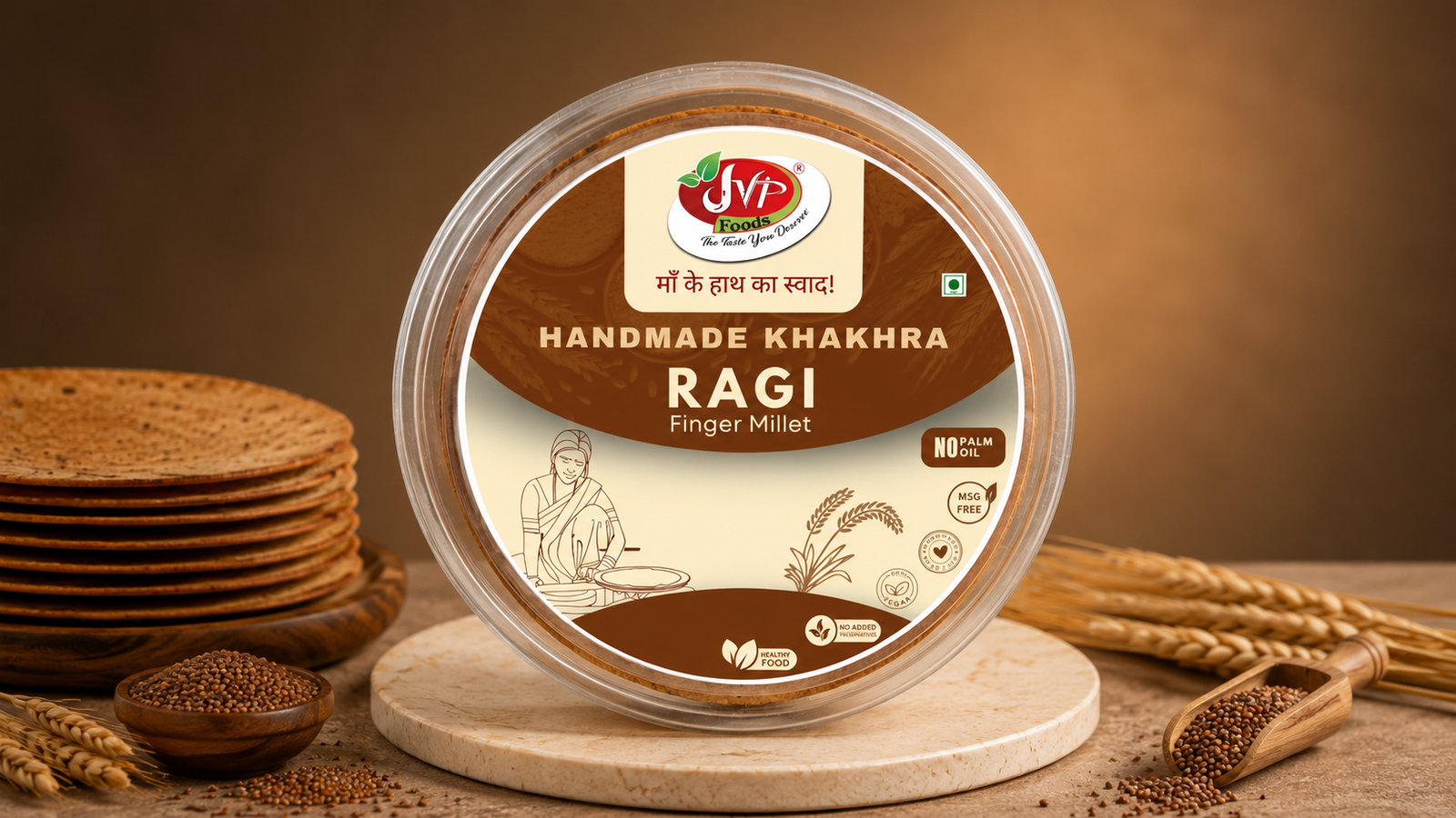 Ragi Khakhra millet snack
